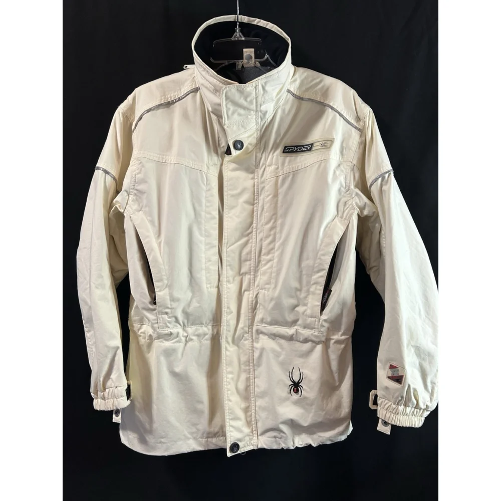 Spyder XT5000 Cream & Black Woman's Ski/Snowboarding Jacket Coat No Hat Size: 8 - Picture 2 of 16
